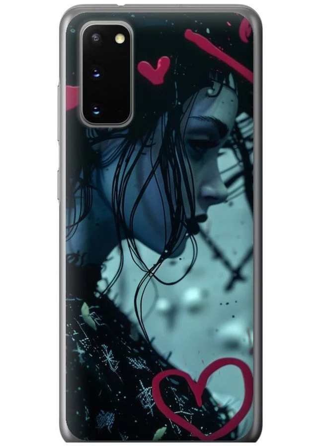 Силіконовий чохол 'XO Love v2' для Endorphone Samsung Galaxy S20 (285782007)