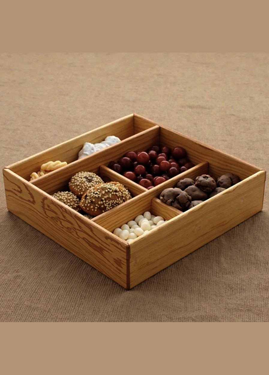 Менажница из дерева Тамалес сиена (МЕН-001505) No Brand (327846342)