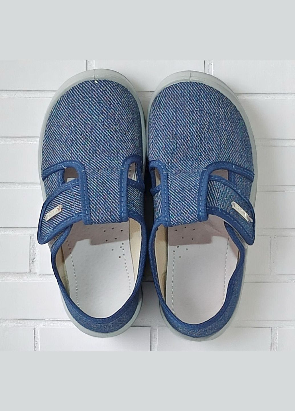 Ортопедичні закриті тапочки капчики на липучці змінка в садок для хлопчика Валді Waldi (332808907)