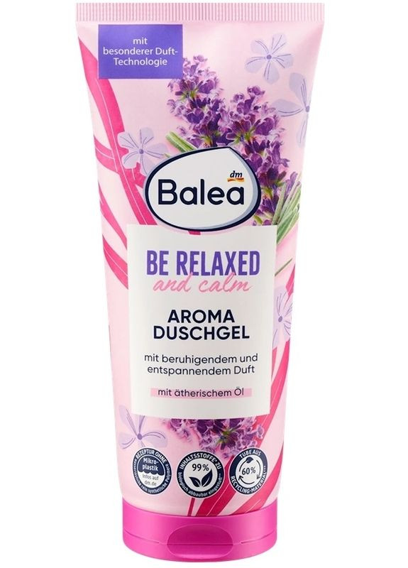 Ароматерапевтичний гель для душу "Будьте розслаблені та спокійні" Be Relaxed And Сalm 200ml (1481606-33326453) Balea (368637702)