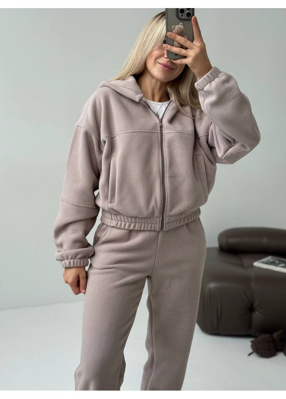 Жіночий флісовий спортивний костюм FINO Mode (366081908)