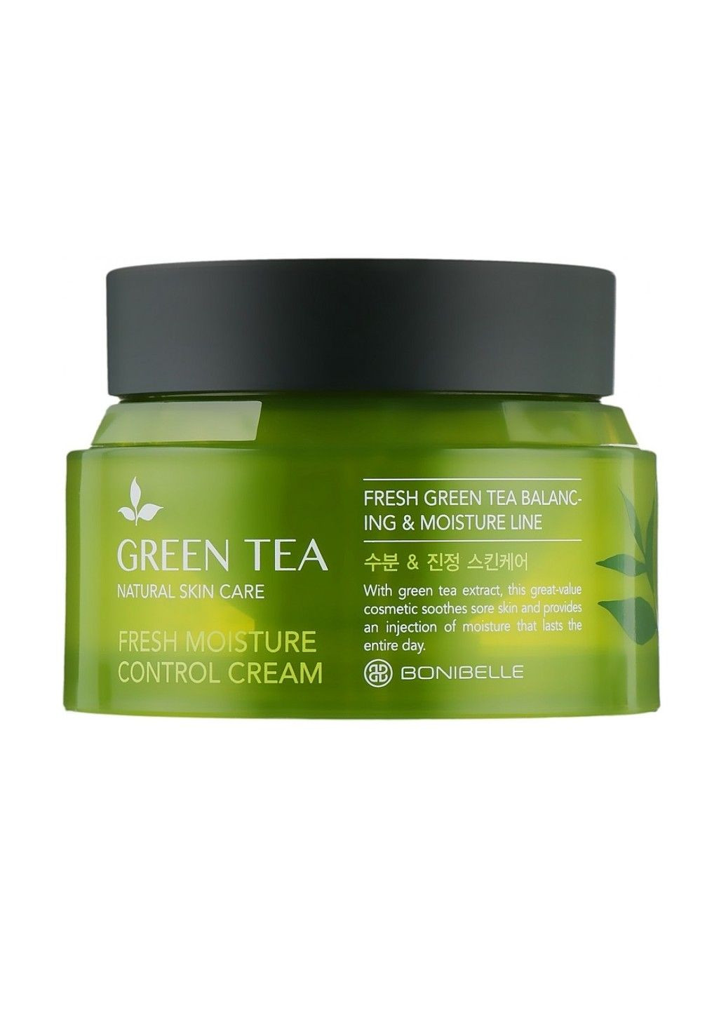 Крем для лица Зеленый чай Green Tea Fresh Moisture Control Cream Bonibelle 80 мл ENOUGH (289134662)