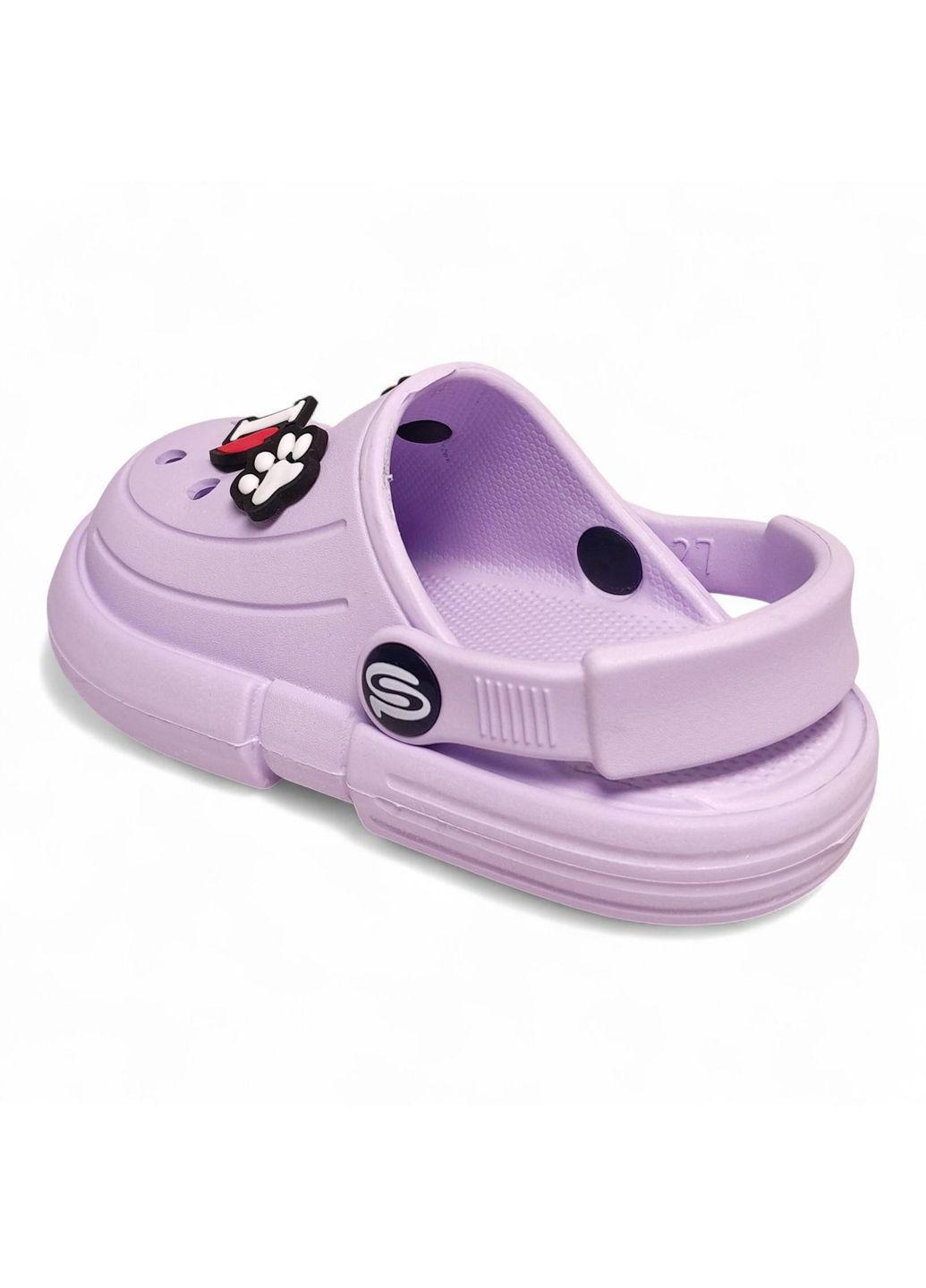 Дитячі крокси з джибітсами, бузкового кольору розмір (22 см) Progres (363319674)