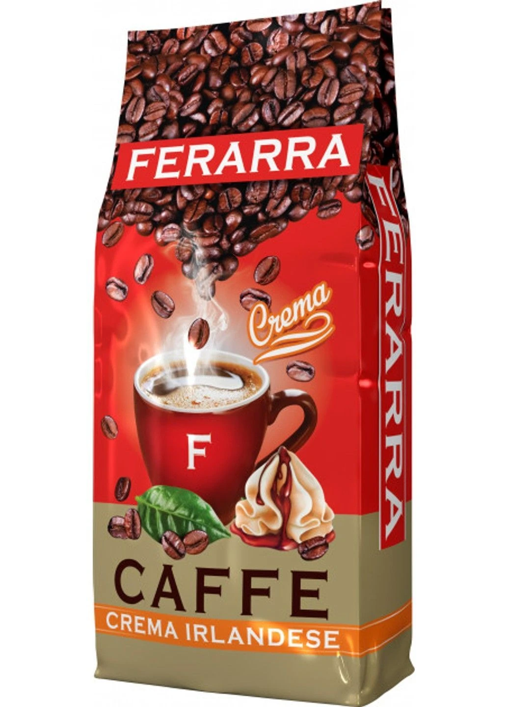 Кофе в зернах Crema Irlandese с ароматом ирландского крема 1 кг Ferarra (400914048)