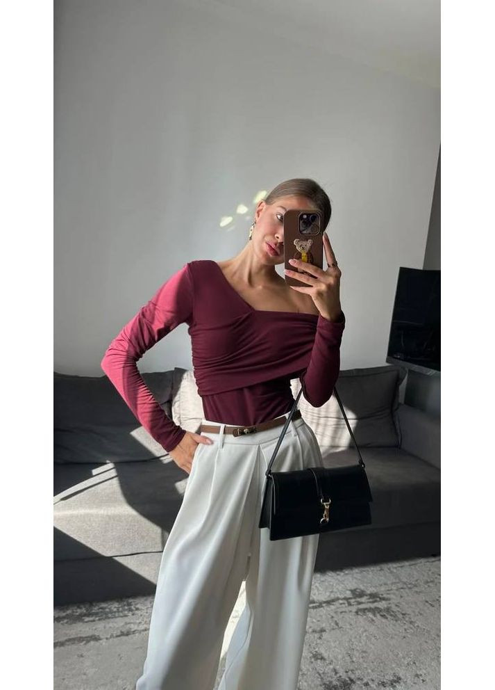 Жіночій боді з відкритими плечіма No Brand (350627760)