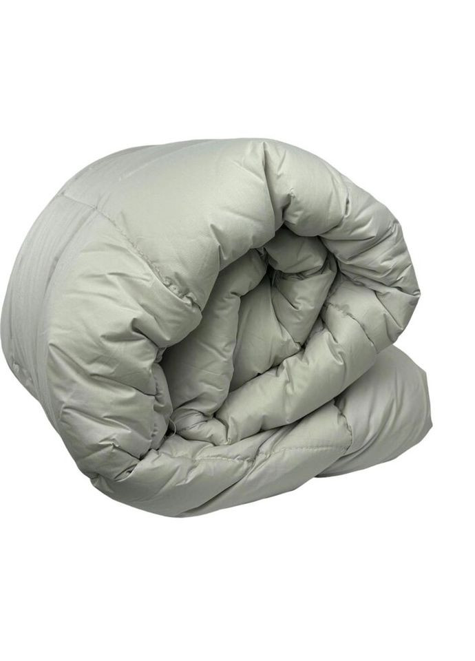 Одеяло полуторное закрытое Лебединый пух 20359 150х210 см серое Arda (335585900)