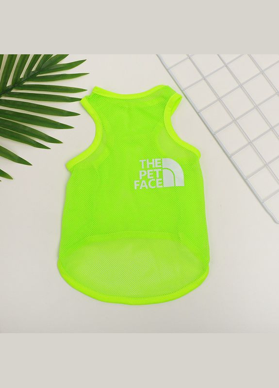 Сетчатая майка для собак Pet Style "THE pet face" Желтая M No Brand (327089828)