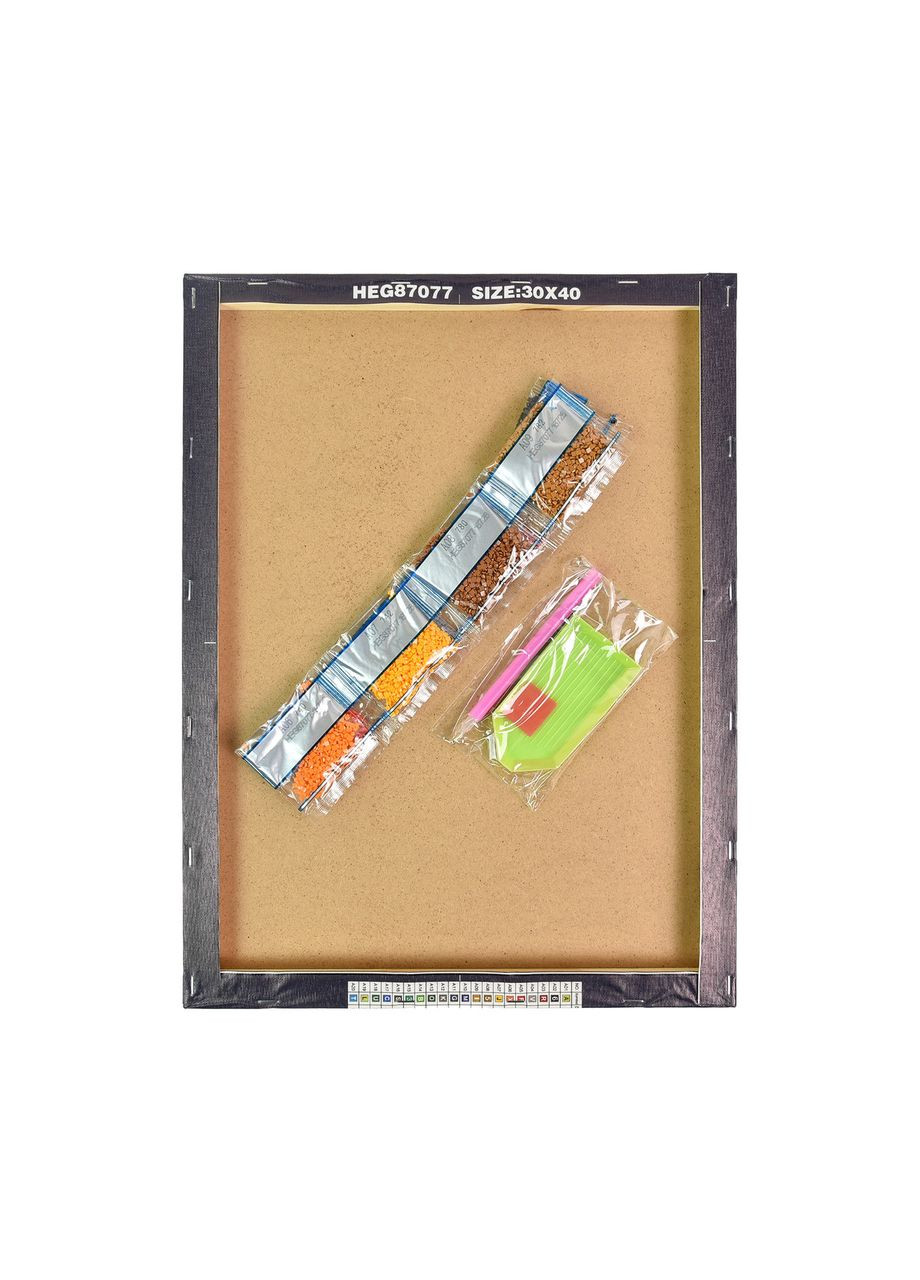 Алмазна мозаїка для дівчаток 8+ Сніданок з ароматом бавовняна з клейовим шаром см Strateg (362433906)