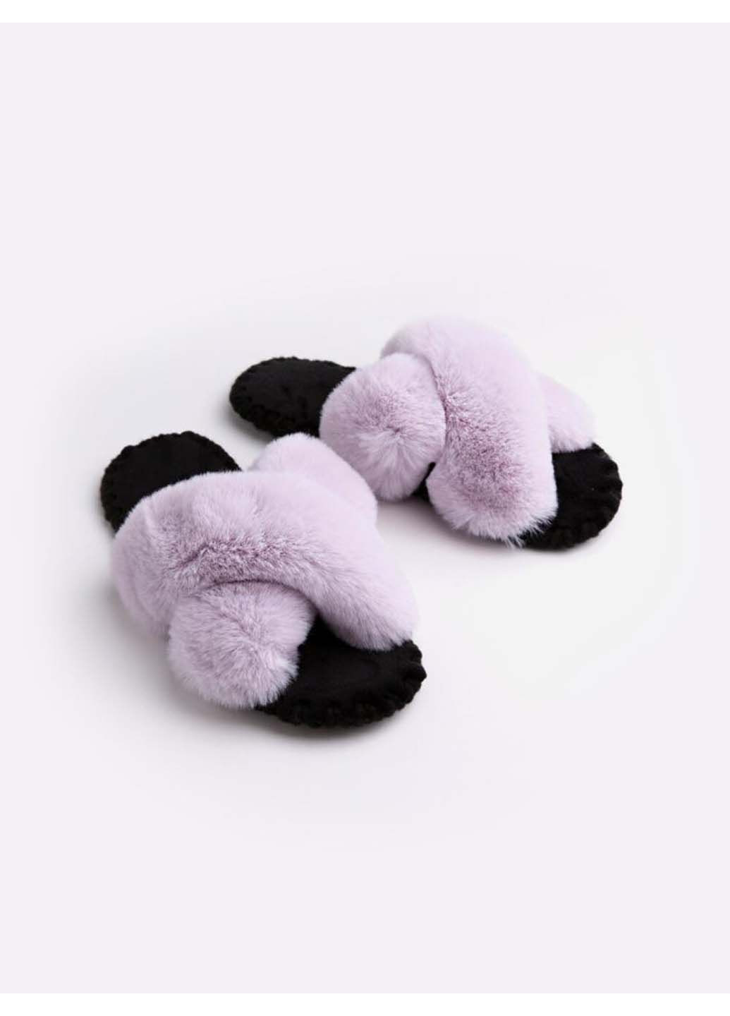 Лавандовые домашние тапочки Family Story