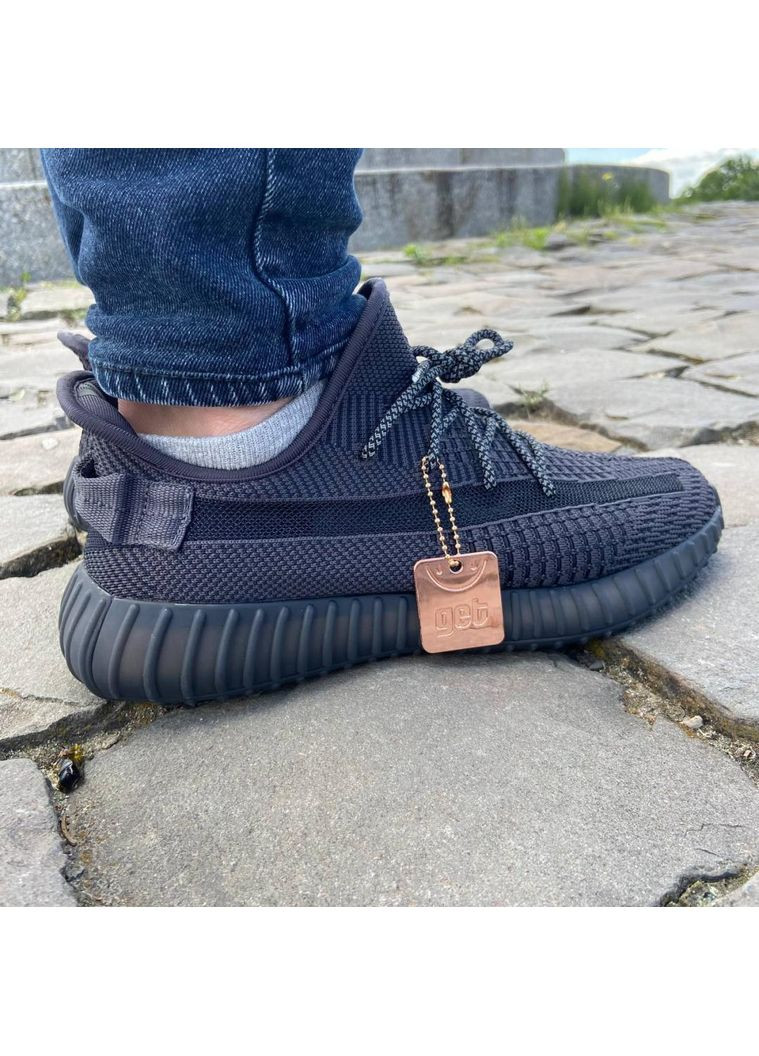 КРОСІВКИ ЖІНОЧІ ADIDAS YEEZY BOOST 350 CINDER REFLECTIVE АДІДАС ІЗІ БУСТ No Brand чорні демісезони (368855050)