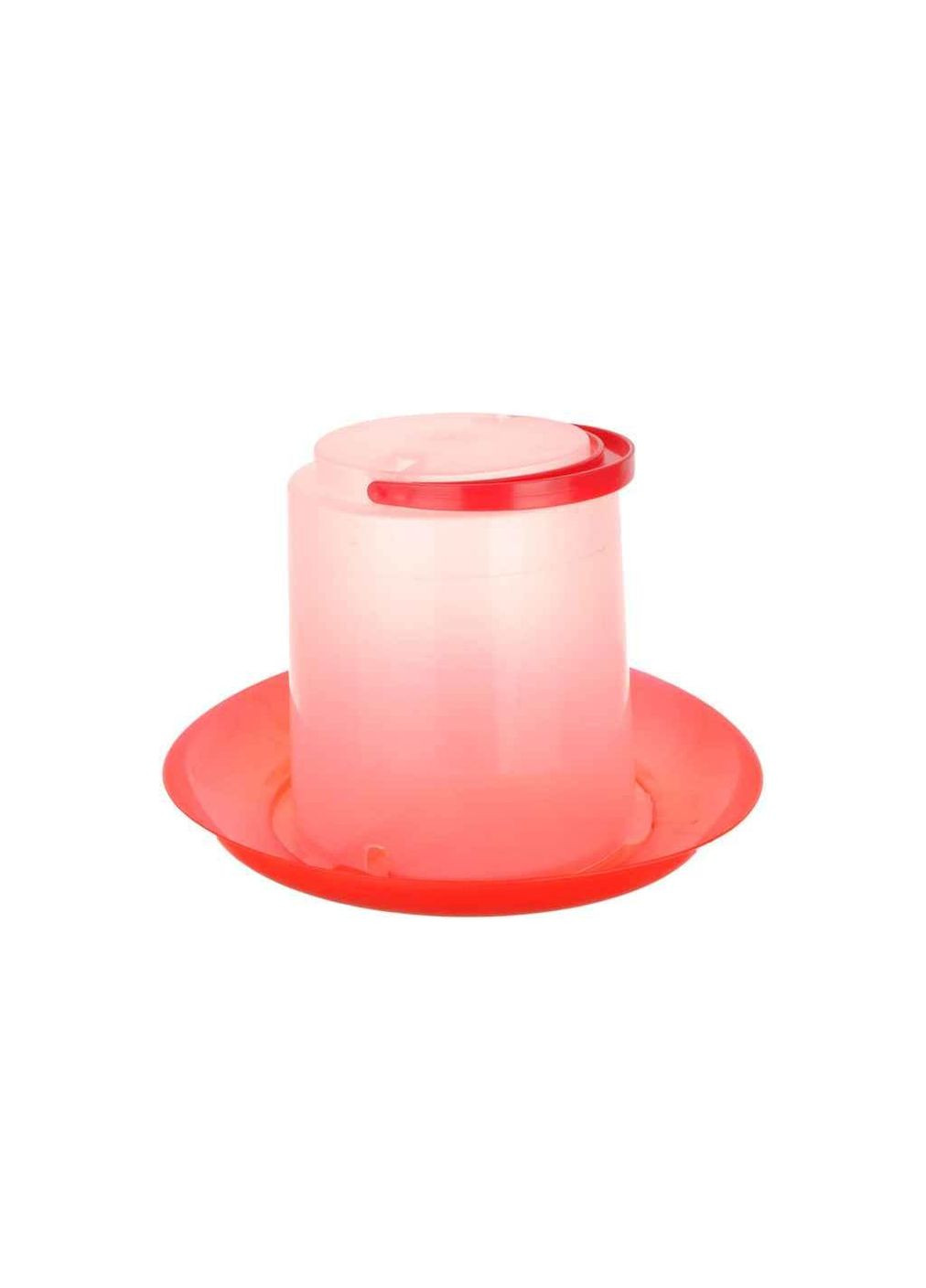 Поилка пластиковая для птицы круглая с бункером 3л ТМ КОНСЕНСУС Консенсус (304263962)