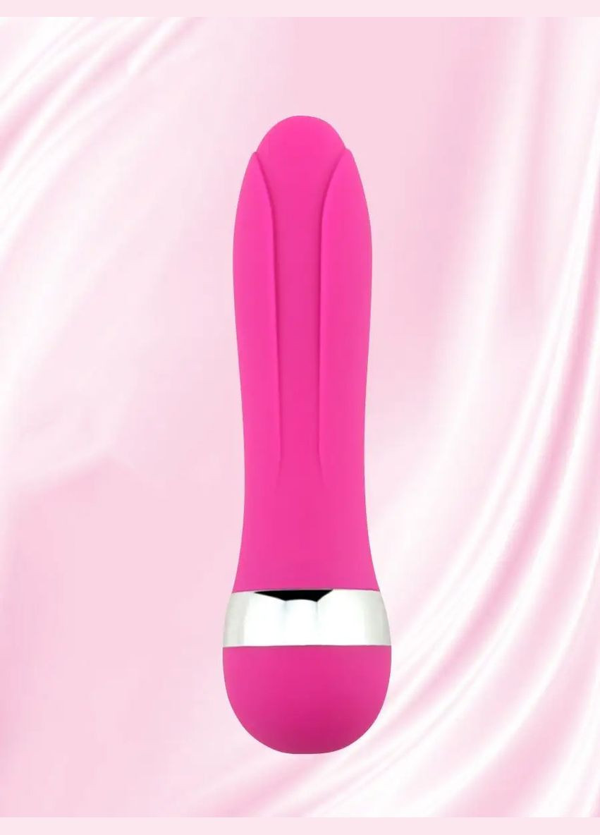 Мини-вибратор для стимуляции точки G и клитора, розовый, водонепроницаемый, 10,9 см No Brand (315725408)