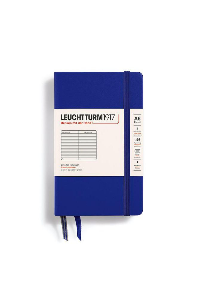 Блокнот Кишеньковий Ink Blue лінія Leuchtturm1917 (317566657)