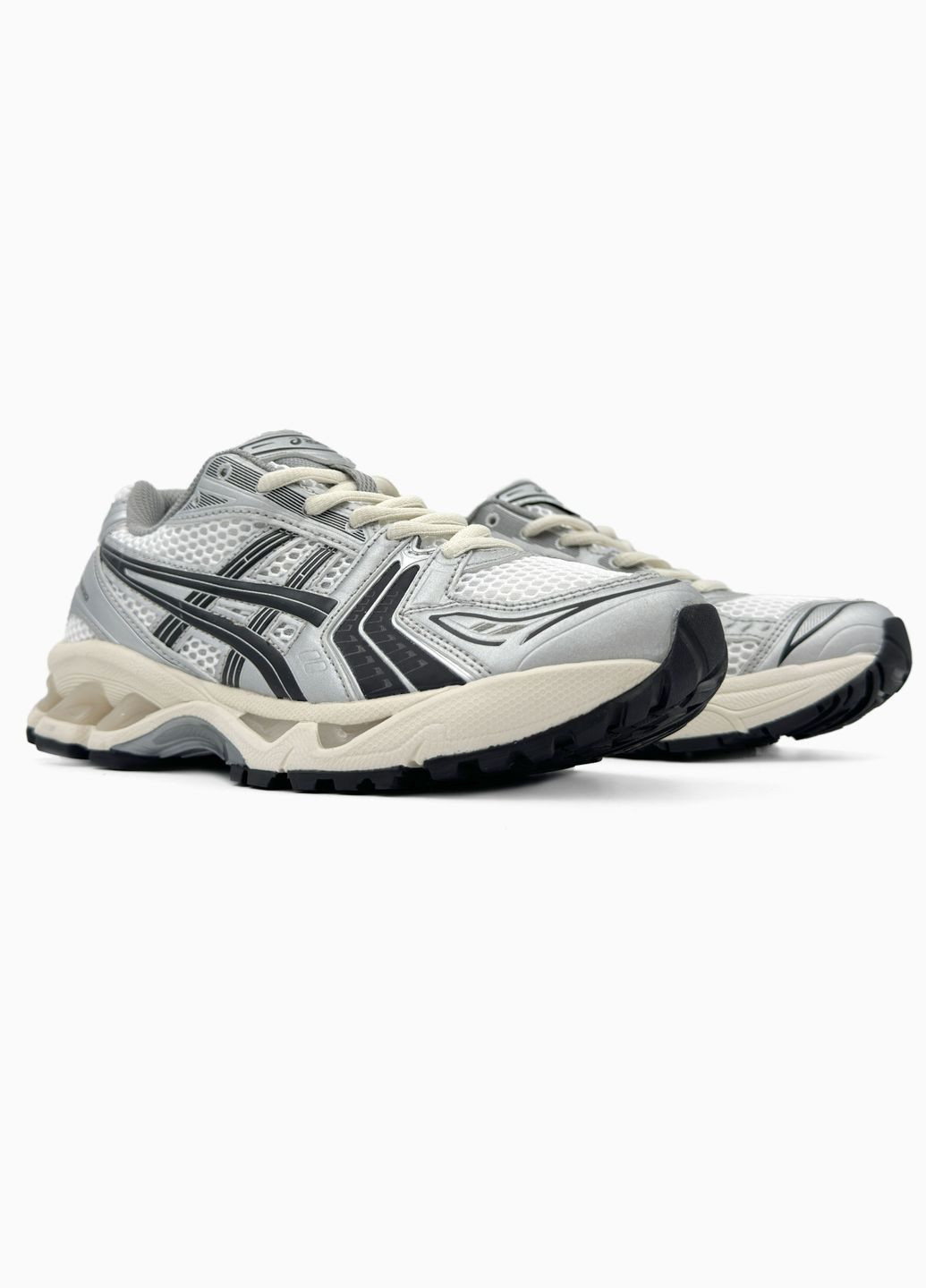 Кроссовки женские и мужские Asics Gel-Kayano 14 gray | Асикс Гель-Каяно 14 серые No Brand серые демисезоны (316231443)