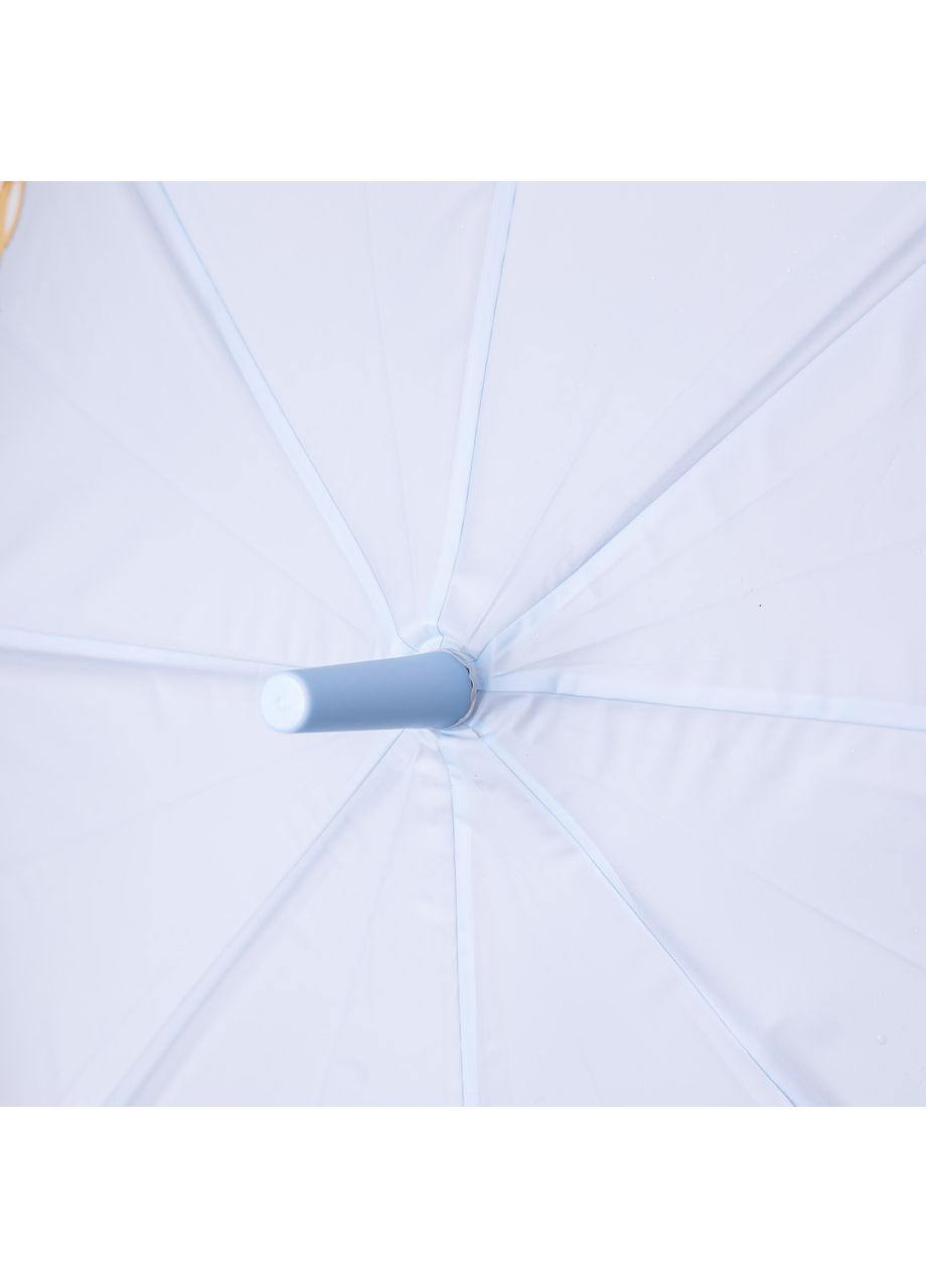 Блакитна} класична дитяча парасолька-тростина напівавтомат з поліестеру міцна надійна 8 спиць діаметр 94 см блакитний hp-23-11bl Yiwu (369673478)