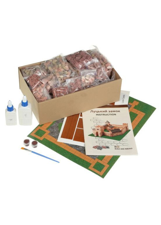 Керамический конструктор из мини кирпичиков Замок Любарта (Луцкий замок) Reducio (365757457)