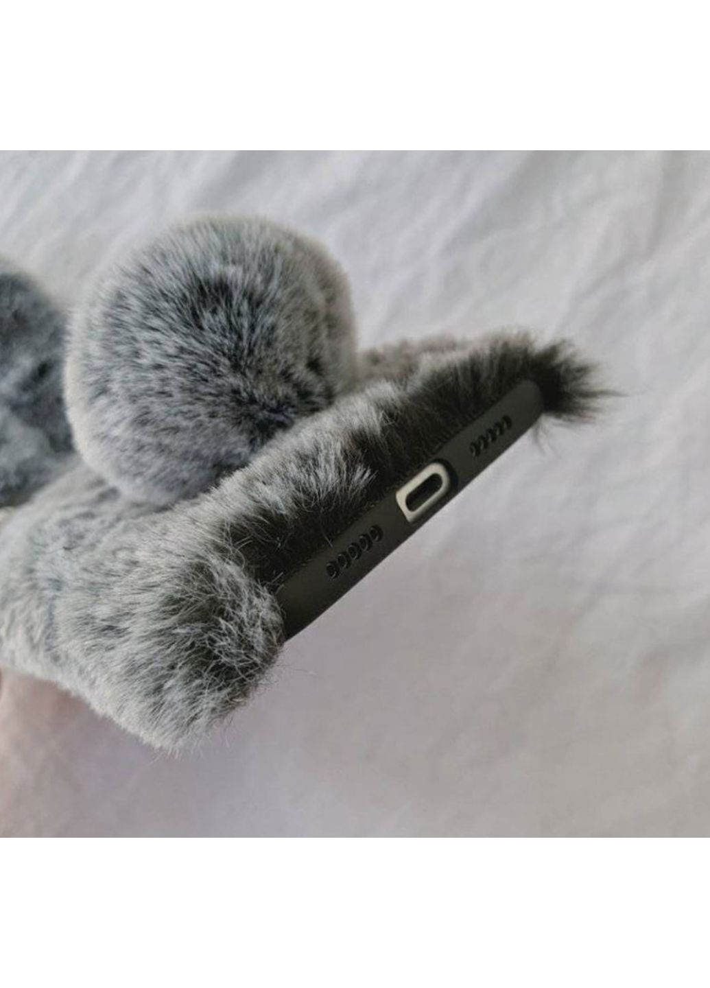 Чохол плюшевий кролик з вушками для Redmi Note 8 Pro Xiaomi (369646829)