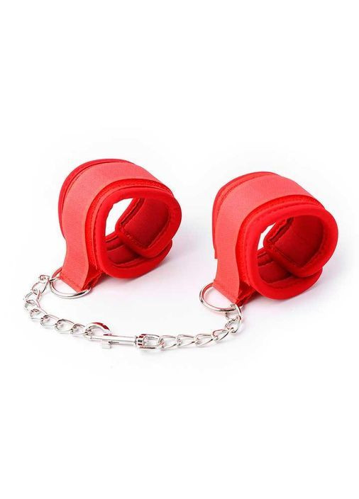 Нейлонові наручники на руки - Червоний - Садо-мазо No Brand (367624532)