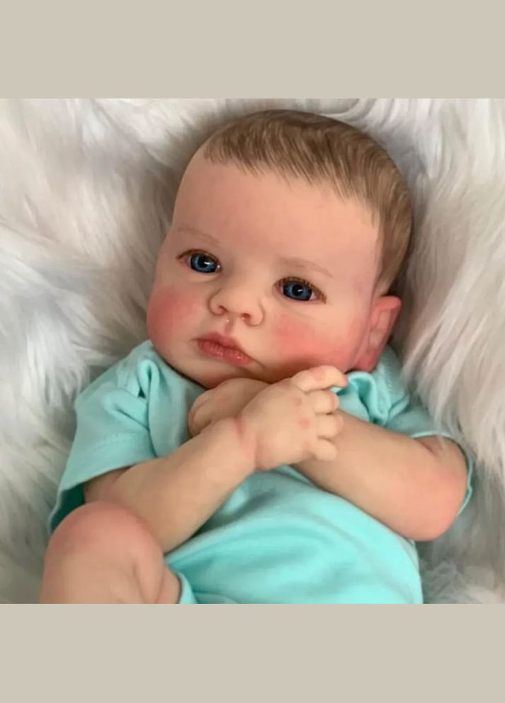 Лялька Реборн Хлопчик Микита 50 см Reborn (339869589)