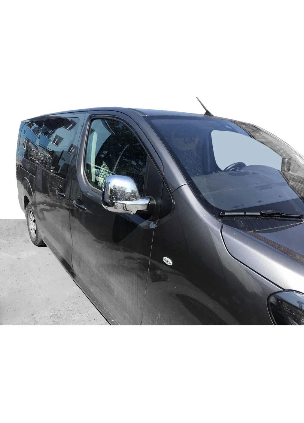 Накладки на дзеркала (2 шт., пласт.) для Toyota Proace 2016- рр CARMOS (389053915)
