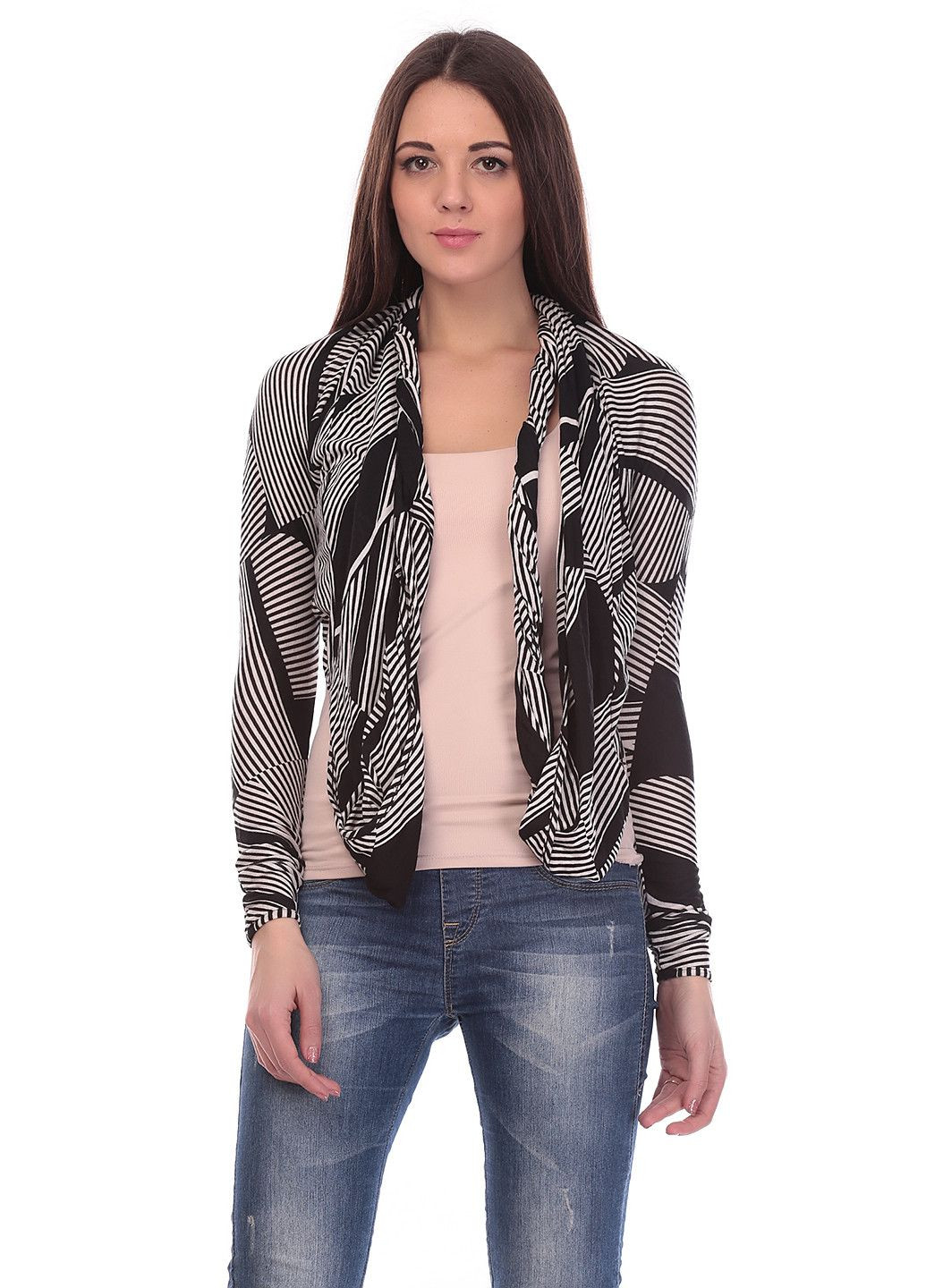 Болеро B318PPT41CRO Черно-белый Budd Hist Punk (314603651)