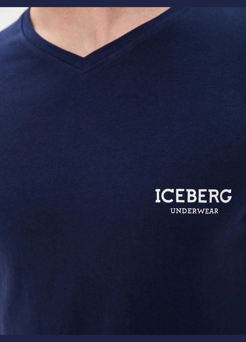 Синяя футболка Ice Iceberg