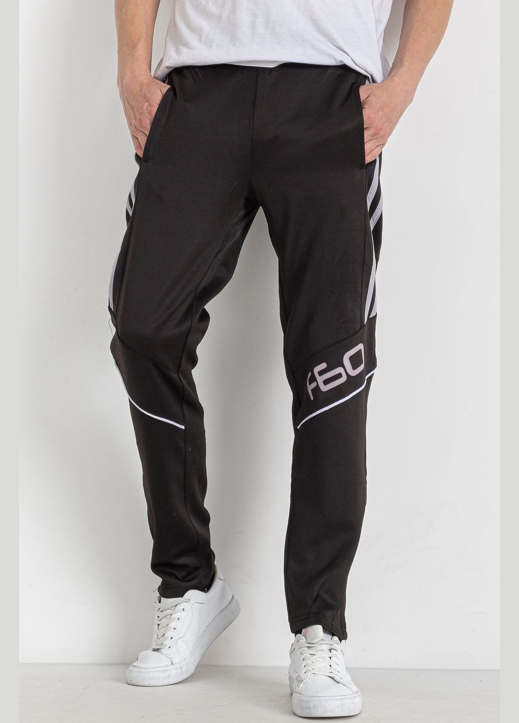 Спортивні штани підліткові для хлопчика чорного кольору Let's Shop (292308919)