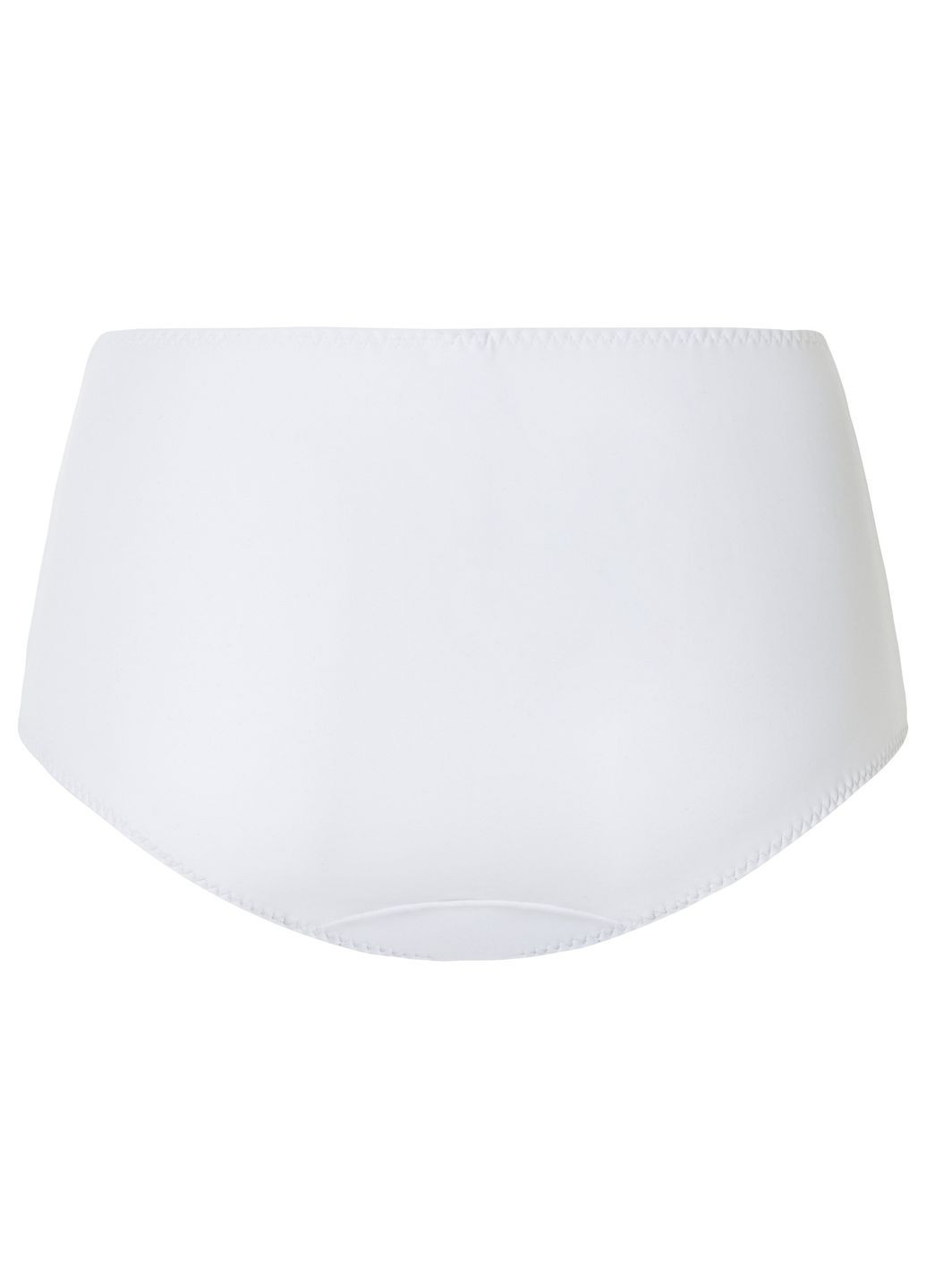 Трусики коригувальні високі з ефектом утяжки для жінки LYCRA® 450733 білий Esmara С эластичным поясом (322220788)