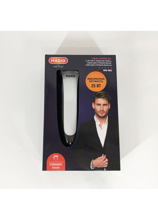 Беспроводные машинки для стрижки MG-582, профессиональная, Профессиональная бритва-машинка для WA-556 стрижки волос Magio (352770243)