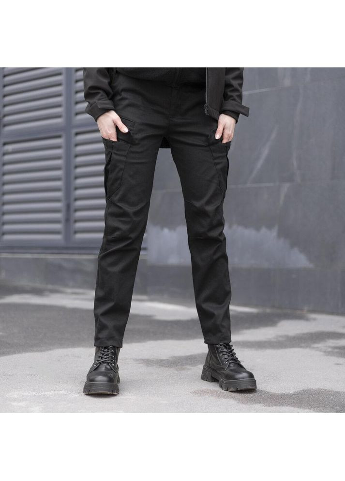 Тактичні жіночі штани демісезонні чорні Freedom (356486354)