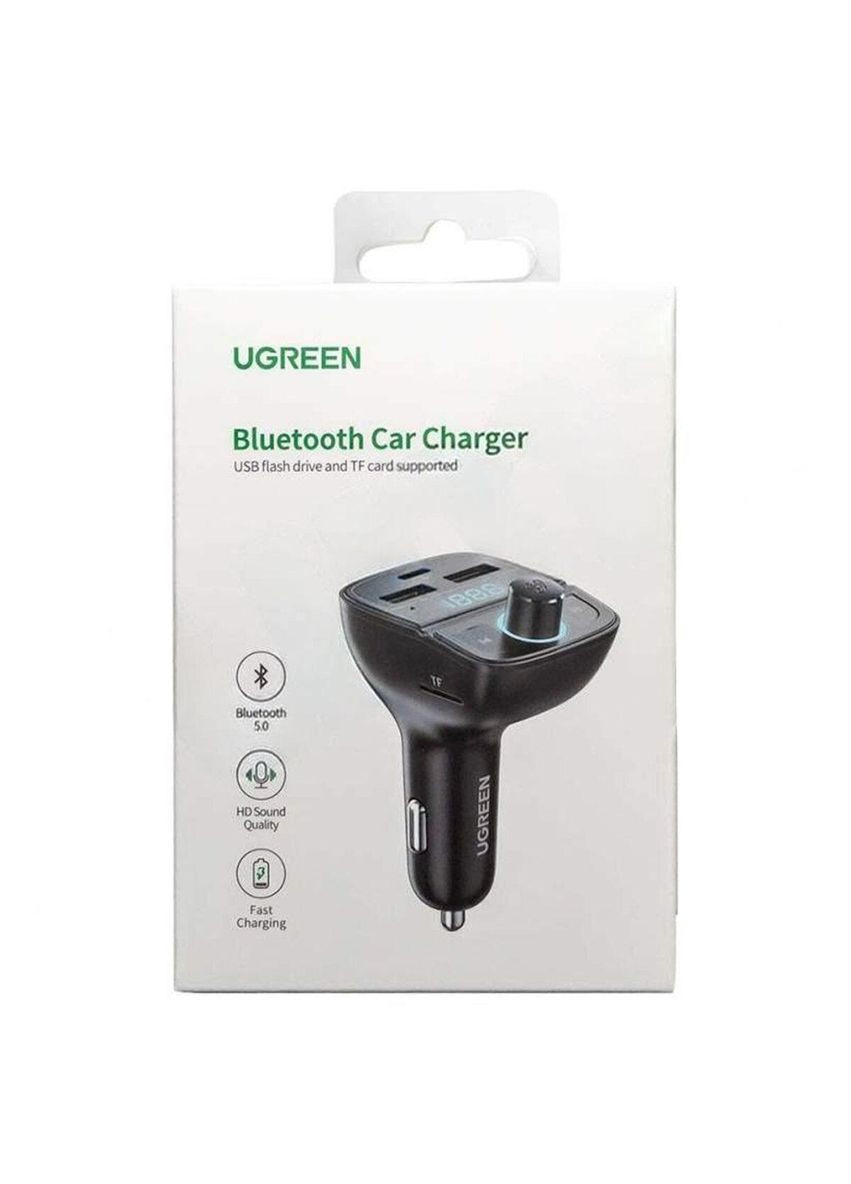 ОЗУ с FM-модулятором CD229 FM&Bluetooth Transmitter&Car Charger + TF Slot Ugreen (361235105)