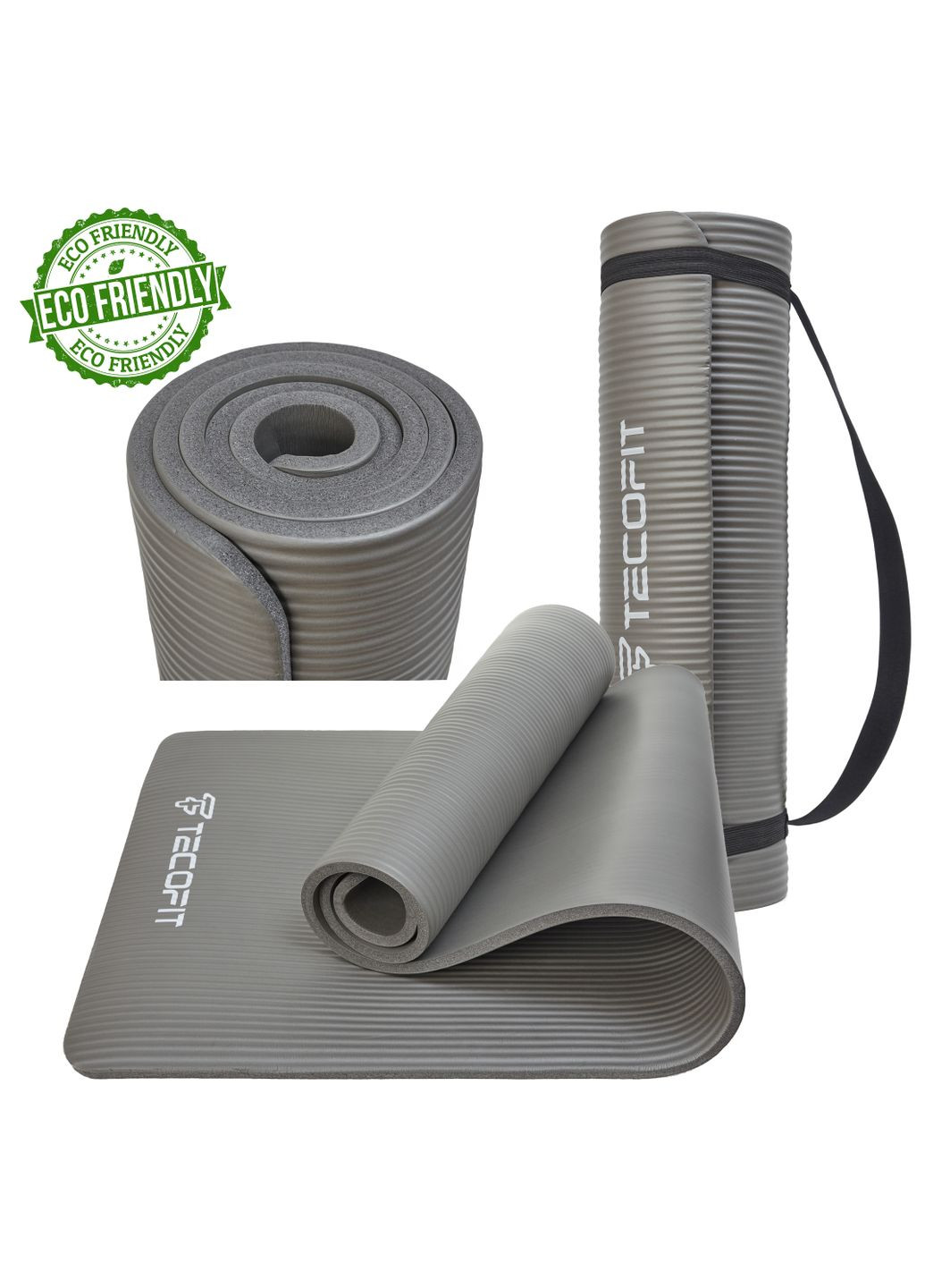 NBR MAT/КИЛИМОК Size: 183*61*1cm / NBR (Grey) TOP20106462 TECOFIT (370439569)