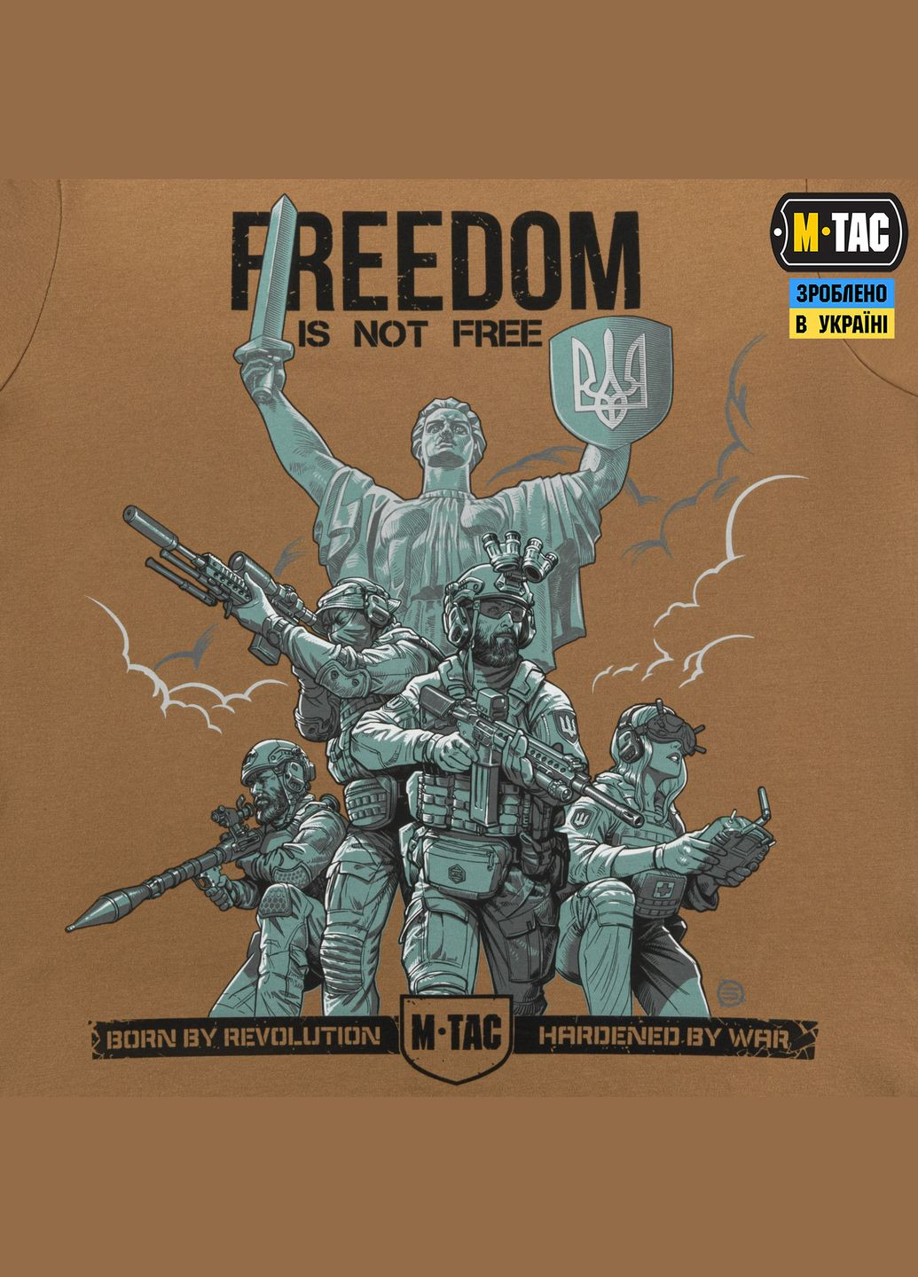 Футболка Freedom Coyote Brown (2XL) M-TAC (303414021)