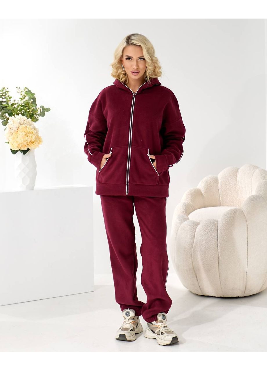 Женский ТЁПЛЫЙ костюм спортивный из ткани Флиса Polar Nositi 1849-13 (367049387)