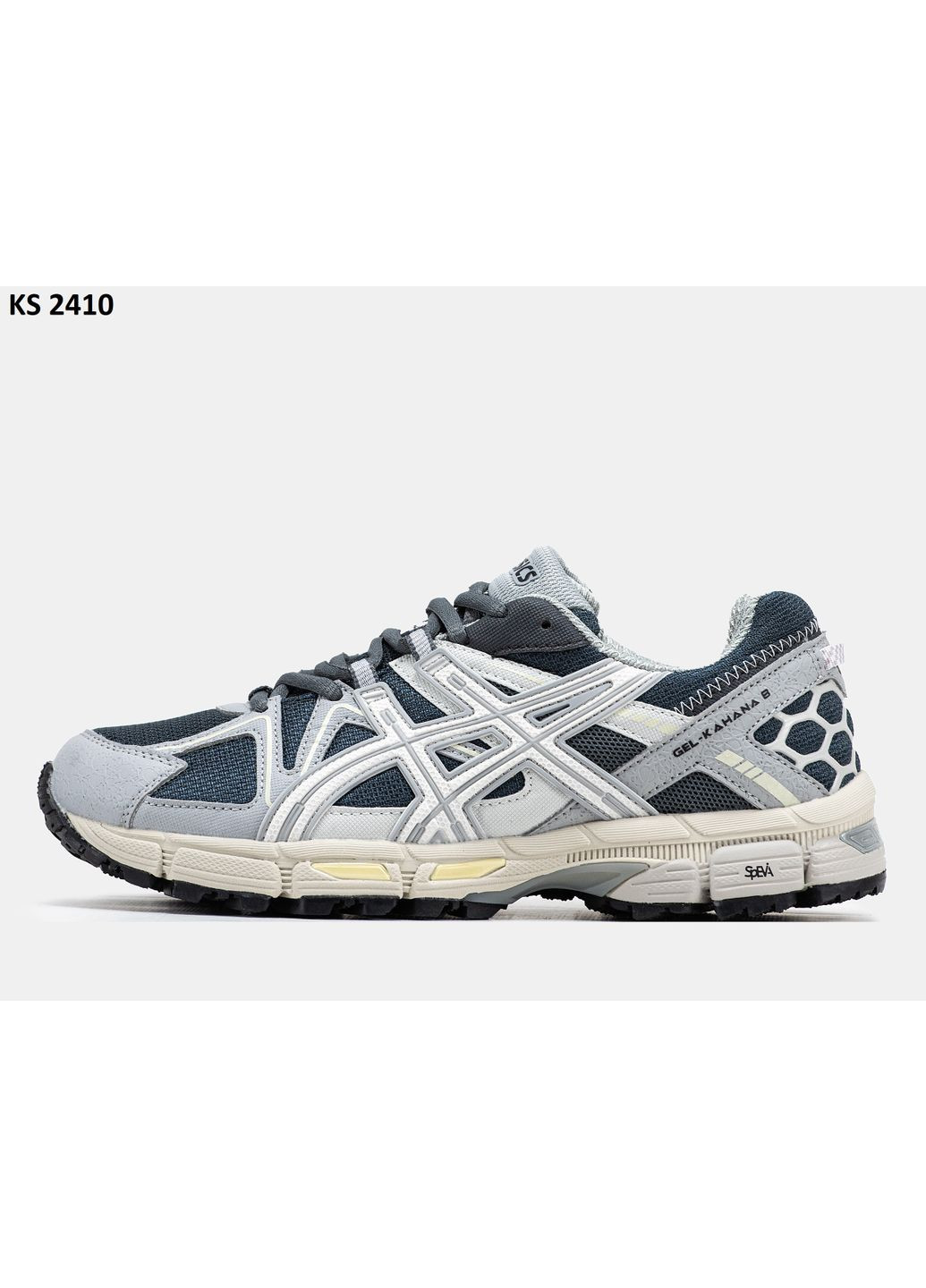 КРОССОВКИ ЖЕНСКИЕ ASICS GEL-KAHANA 8 GRAY АСИКС ГЕЛЬ КАХАНО No Brand серые демисезоны (368869727)