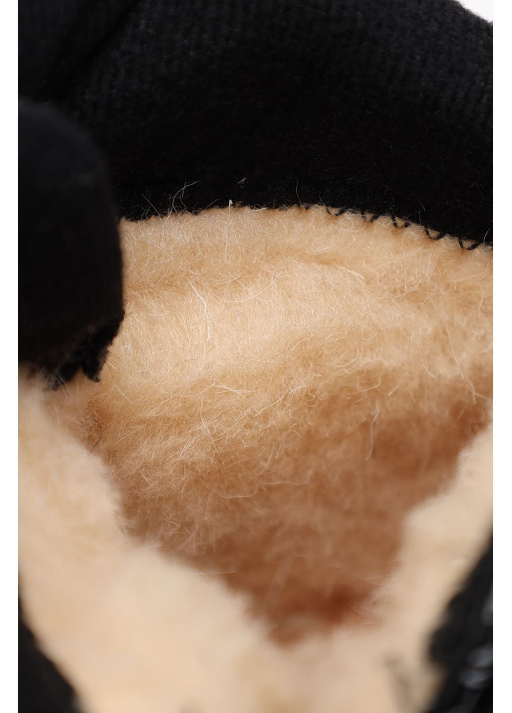 Черные зимние ботинки для мальчика цвет черный цб-00282640 Kimboo