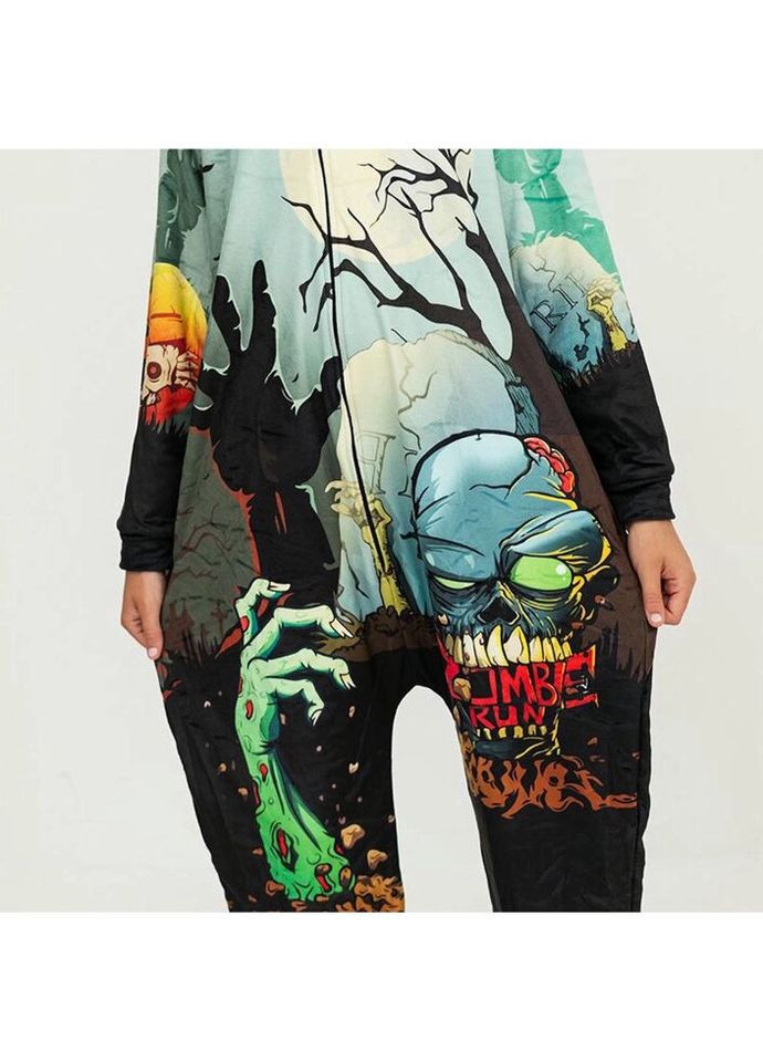 Кигуруми подростковое 3D Жуткий Helloween 3943, 2, 152 17348 152, см FlexDress (324623466)