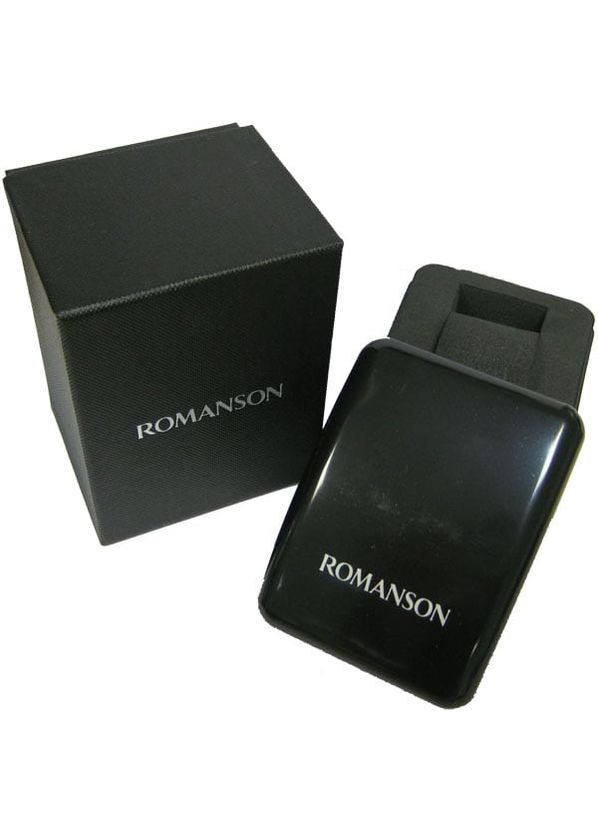 Чоловічі наручні годинники Romanson TL3238JMD BK (322682751)