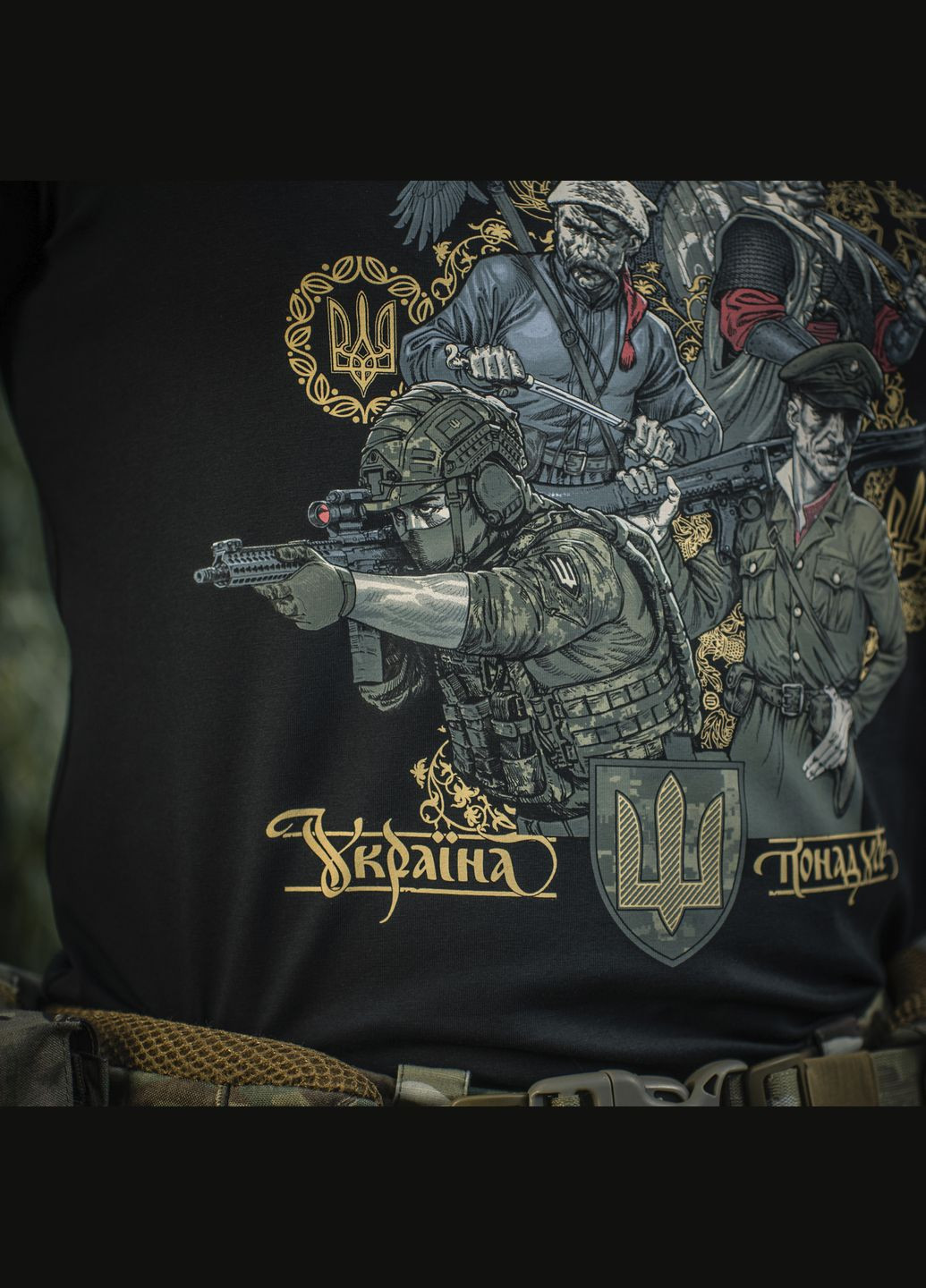 Футболка Покоління Black ( ) M-TAC (303412683)
