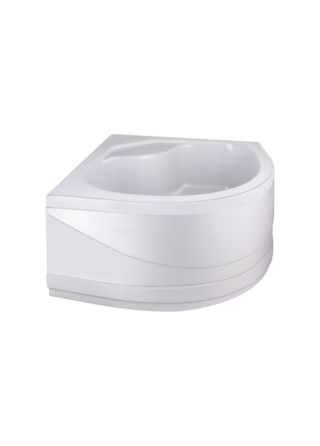 Душова кабіна Latwa SC90x90.SAT.HIGH.GR полукругла, скло тон 4 мм + Душовий піддон KAPIELKA ST90x90x41, з панеллю LIDZ LLSC9090SATHIGHGR2SET (337514691)