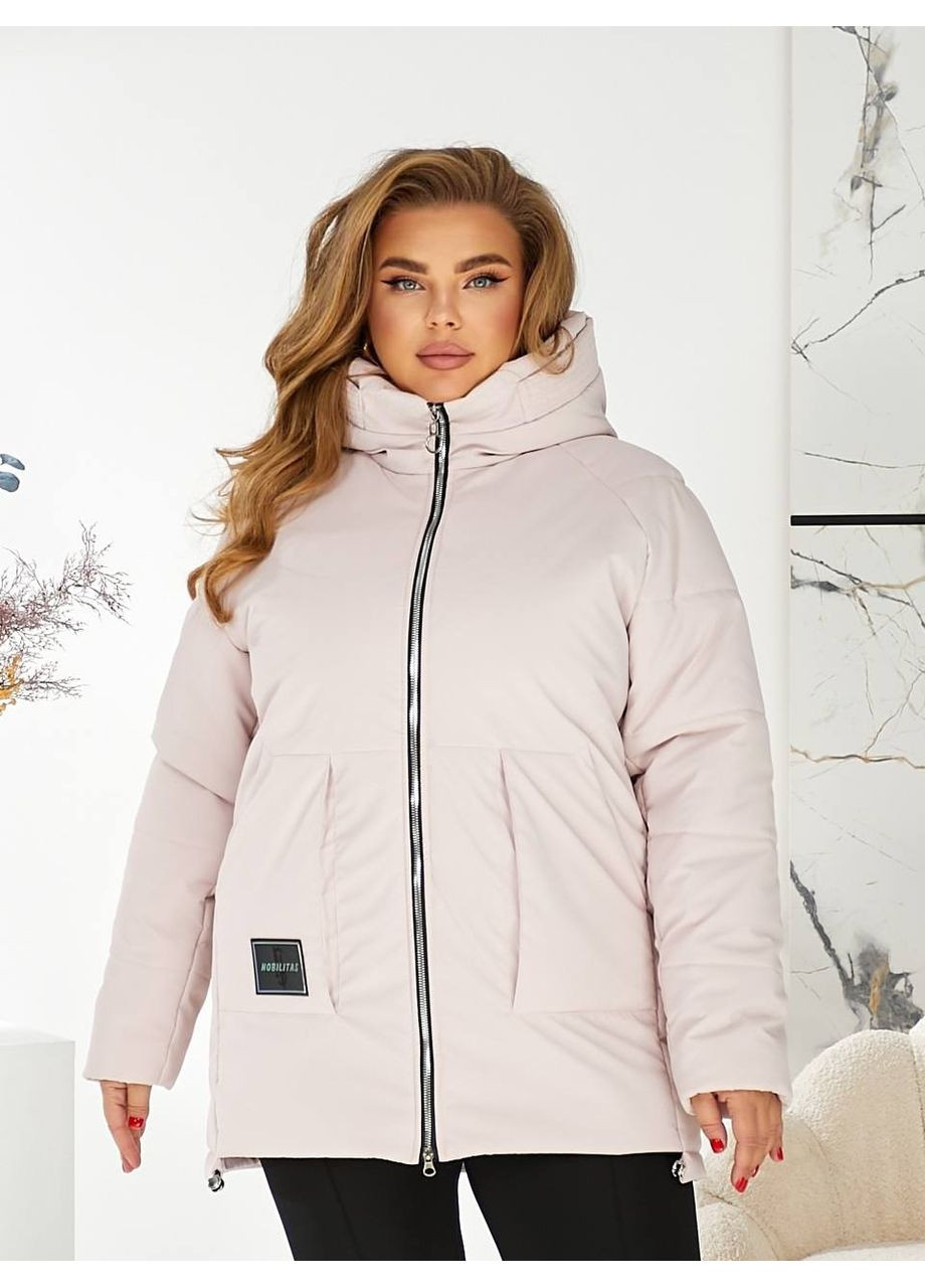 Молочная зимняя зимняя куртка з капюшоном Україна