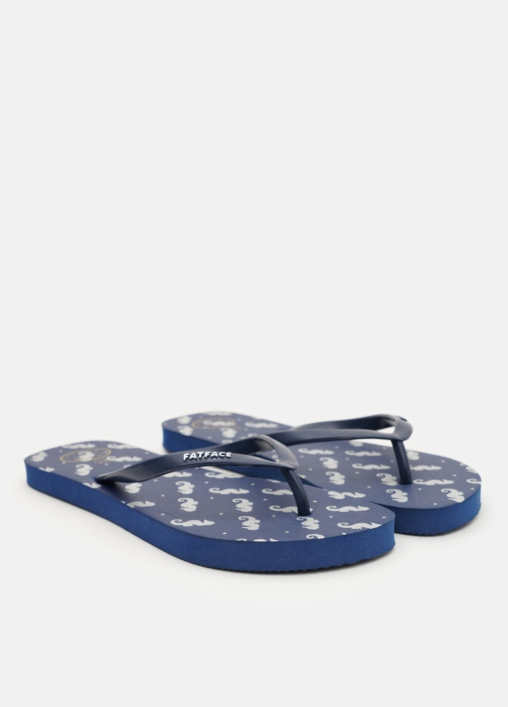 Темно-синие кэжуал вьетнамки Fat Face