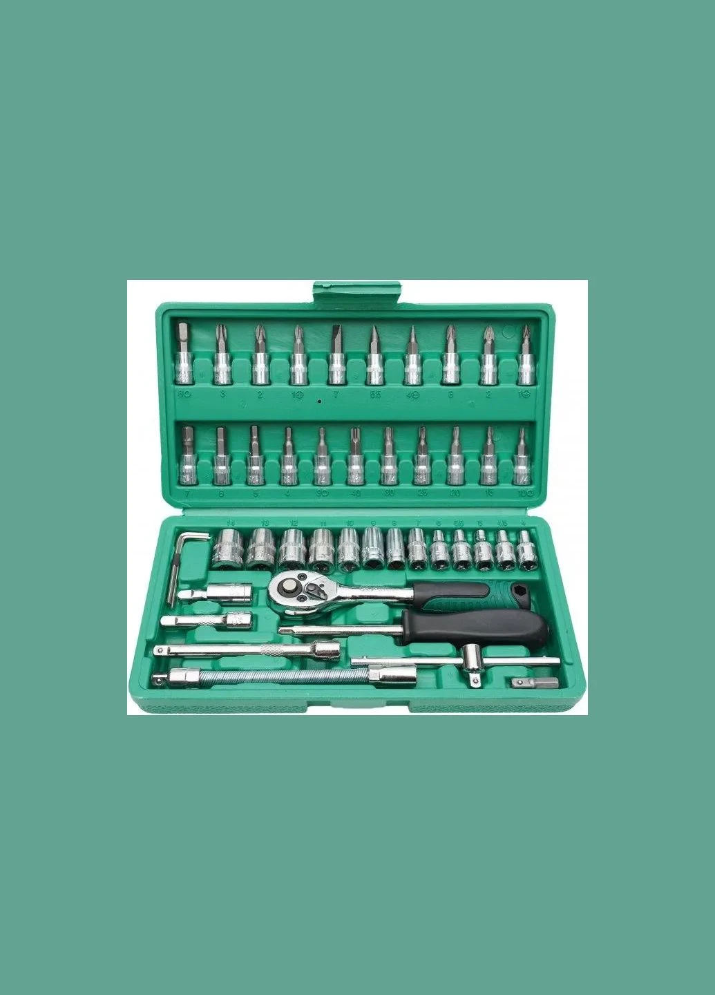 Набор инструментов в чемодане Piece Tool Set (46 предметов) Digital (393174228)