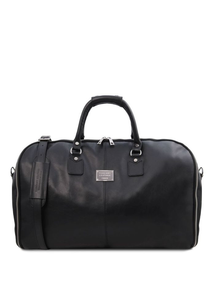 Кожаный портплед гармент - сумка для костюма Tuscany Antigua TL142341 (Черный) No Brand (298808348)