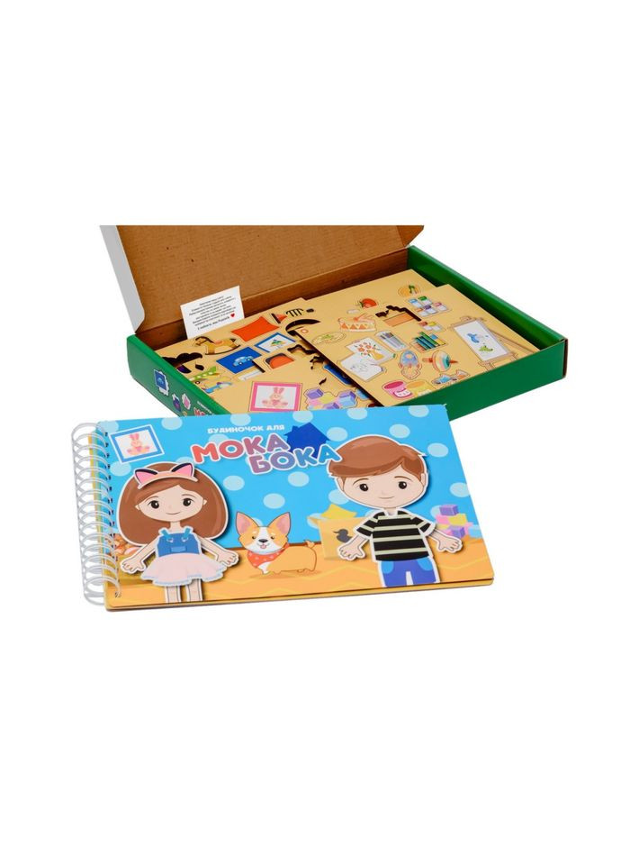 Развивающая игрушка "Мока Бока Домик" Puz-88892, 103 детали PuzzleOK (363130504)