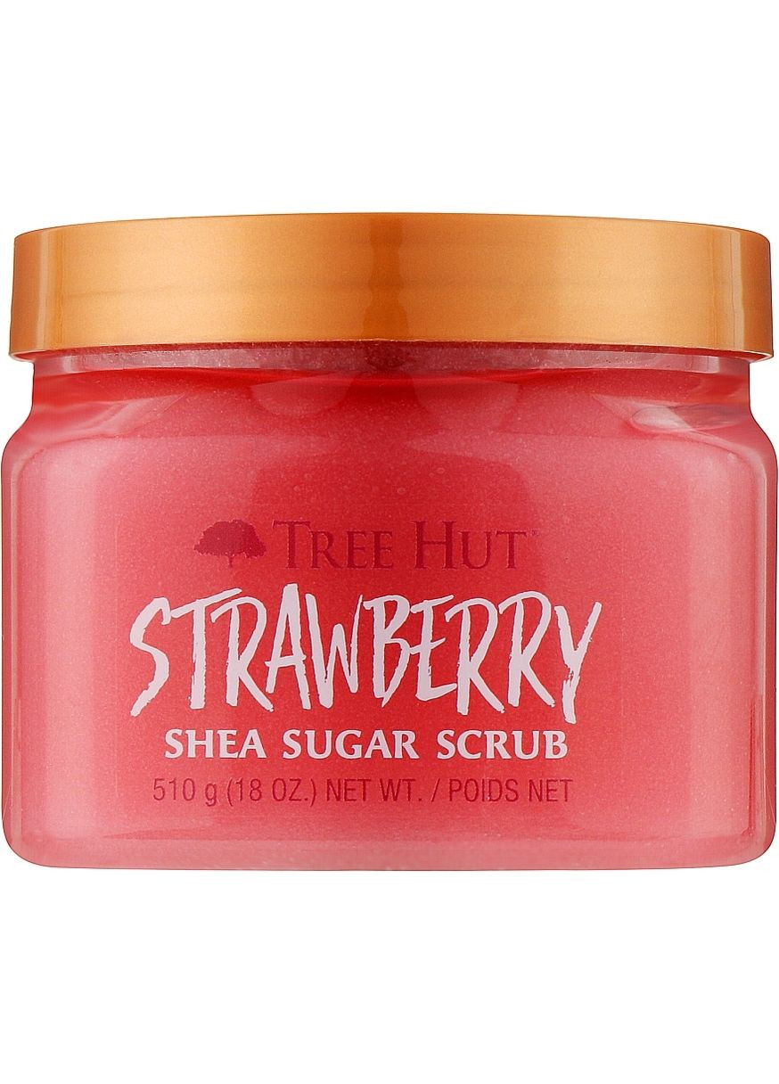 Скраб для тіла "Полуниця" Strawberry Sugar Scrub 510g (1212213-31155438) Tree Hut (368608603)