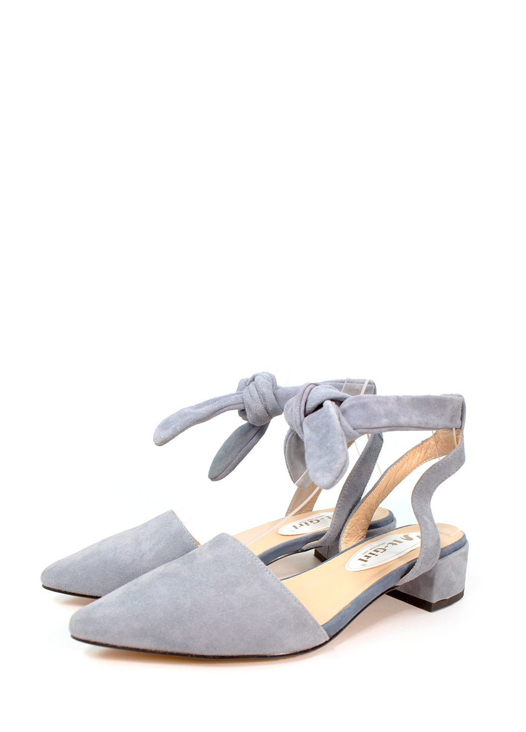 It-Girl Женские туфли лодочки голубой з натуральная замша, — лето (317211662)