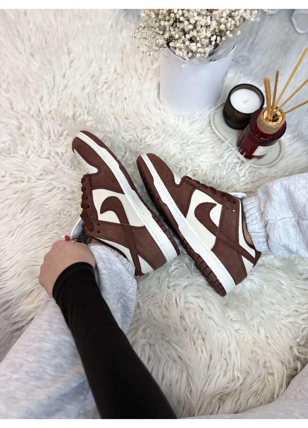 КРОСІВКИ ЖІНОЧІ NIKE DUNK RED SEPIA НАЙК ДАНК ЧЕРВОНІ No Brand червоні демісезони (391051256)