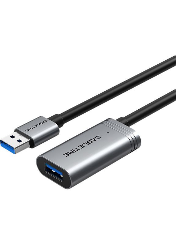 Кабель USB 3.0 AM-AF, 10 м Black (CA18S) CABLETIME (370608418)