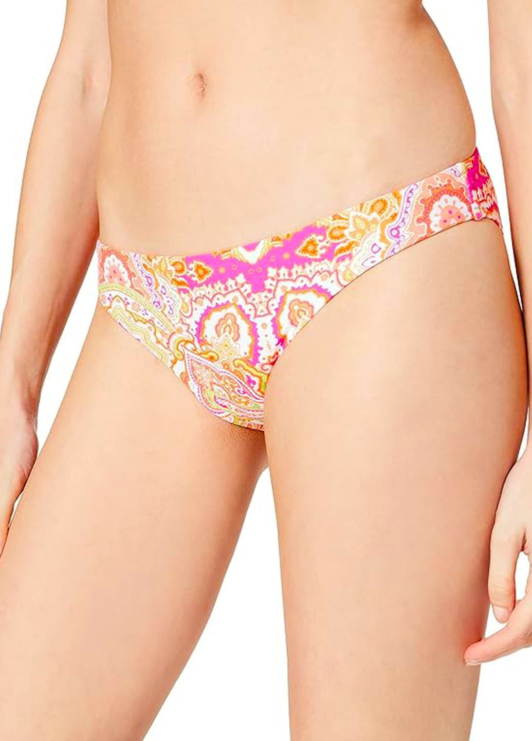 Оранжевый летний купальник в стиле бохо. бандо, бикини, раздельный Seafolly